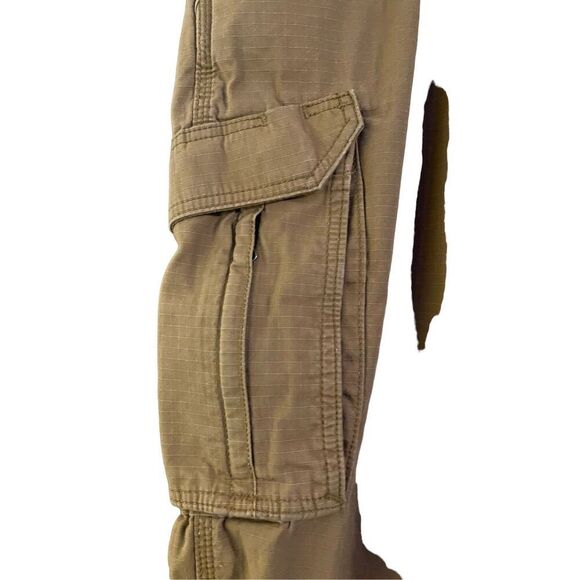 Carhartt Force Tappen Mens Tan Relaxed Fit Cargo Trouser Pants Size 40x30 - Picture 5 of 12